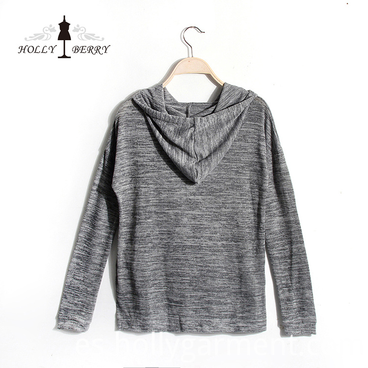 Sudadera de punto personalizada Knitted Custom Sweatshirt